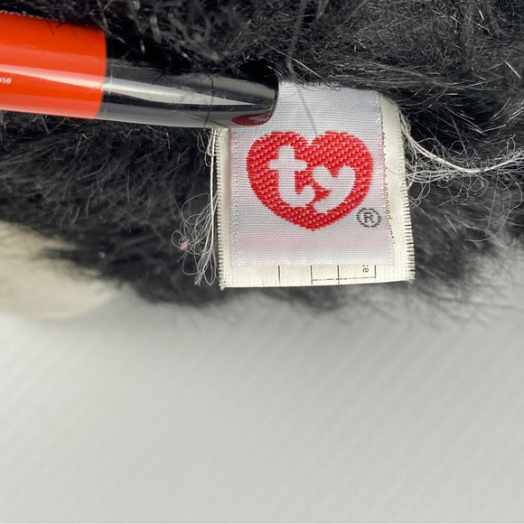 Ty Classics Collection Beanie Shadow the Black and White Cat 11" Plush Kitty - Picture 7 of 12